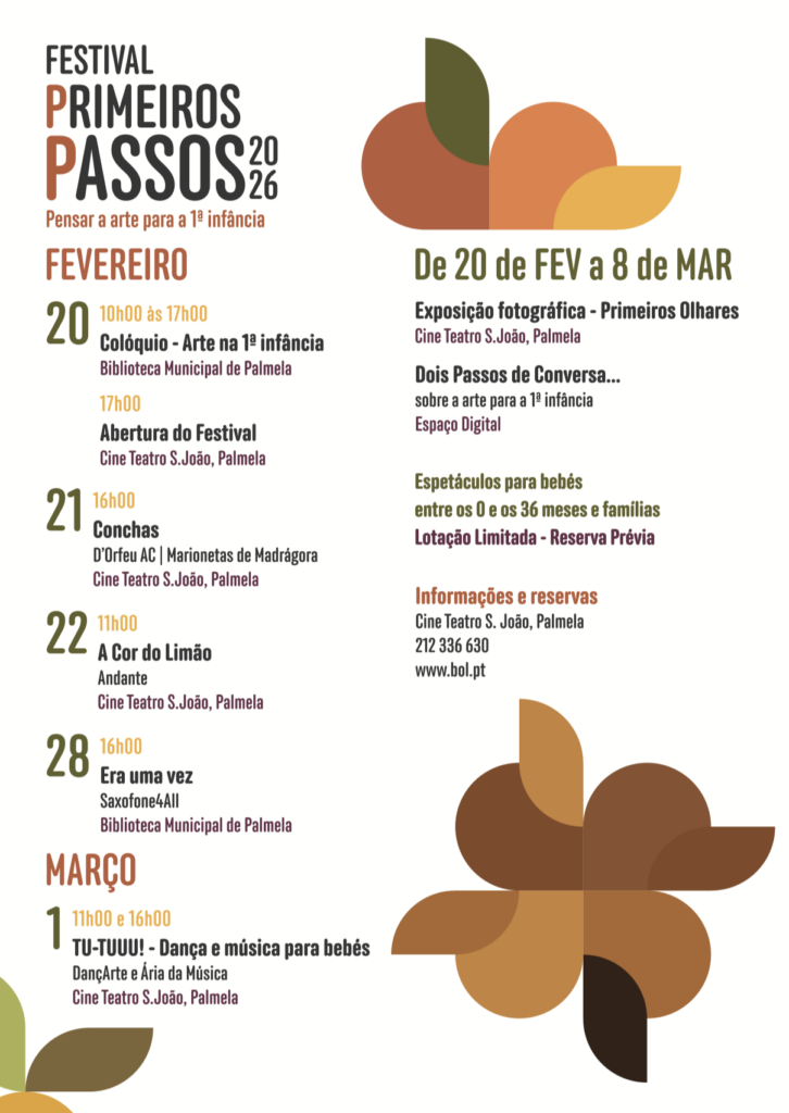 Festival Primeiros Passos - Flyer